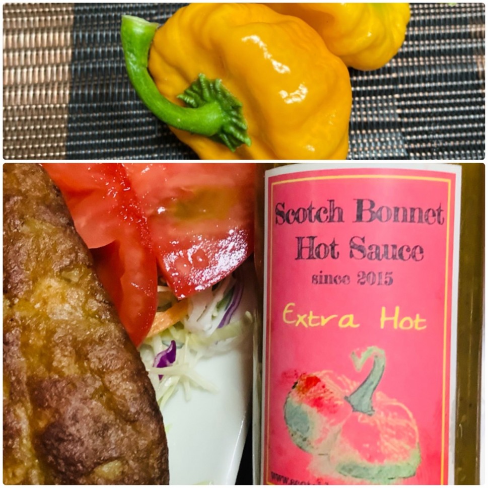 スコッチボネット ジャパンのスコッチボネット エクストラホットソースをからたか さんが2 55kmと辛ジャッジ 辛メーター