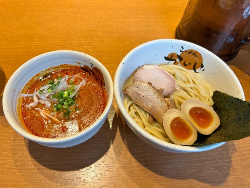旨辛つけ麺 大辛 2.11KM - らーめん かいじ泉店:宮城県 | 辛メーター