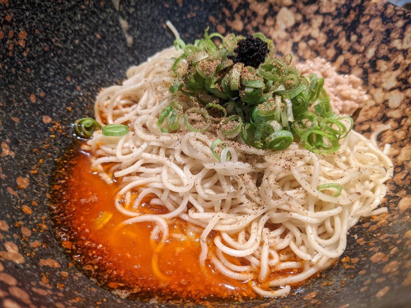 汁なし担担麺 9辛 2.16KM - 汁なし担担麺専門 キング軒福岡天神