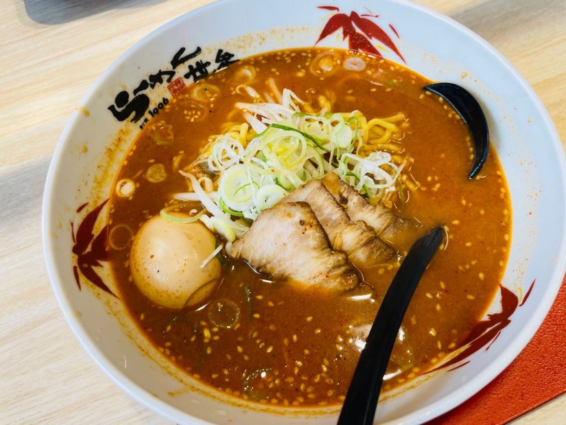 四川加賀味噌らーめん 5倍 1.97KM - らーめん世界 開発店:福井県