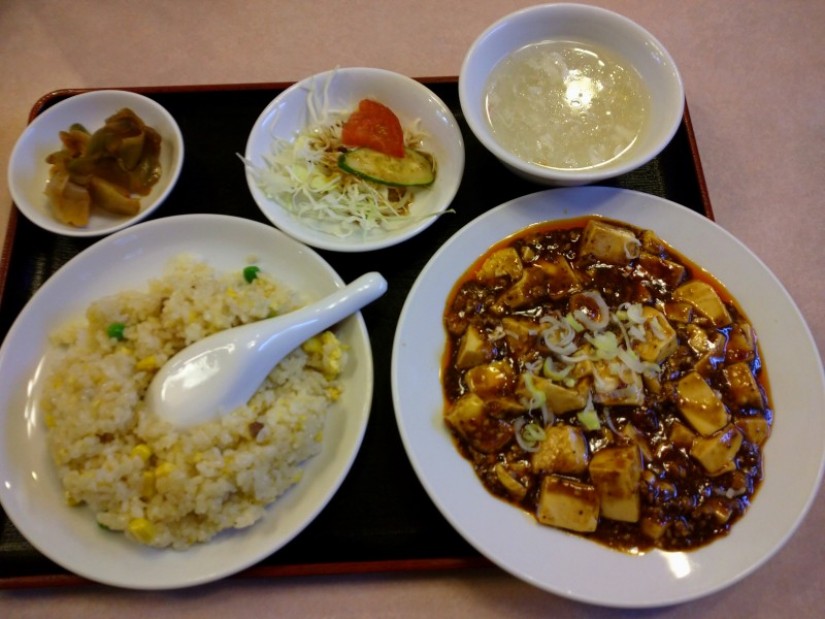 麻婆豆腐セット 2.35KM - 永福楼:神奈川県 | 辛メーター