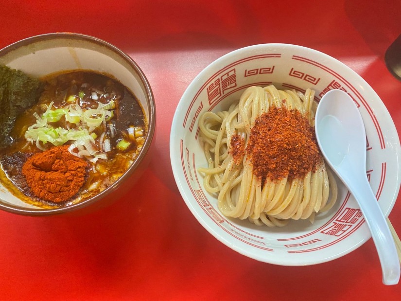 炎の激辛つけ麺 3 90km つけ麺魚雷 熊本県 辛メーター