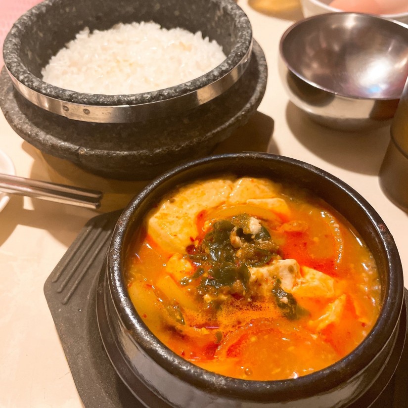 ちゃめスペシャルスンドゥブ 5辛 1 55km 姉妹 恵比寿店 東京都 辛メーター
