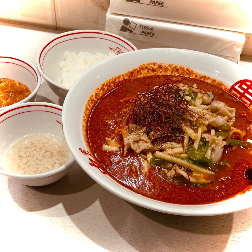 北極チンジャオ×10倍 9辛 2.26KM - 蒙古タンメン中本 東池袋店