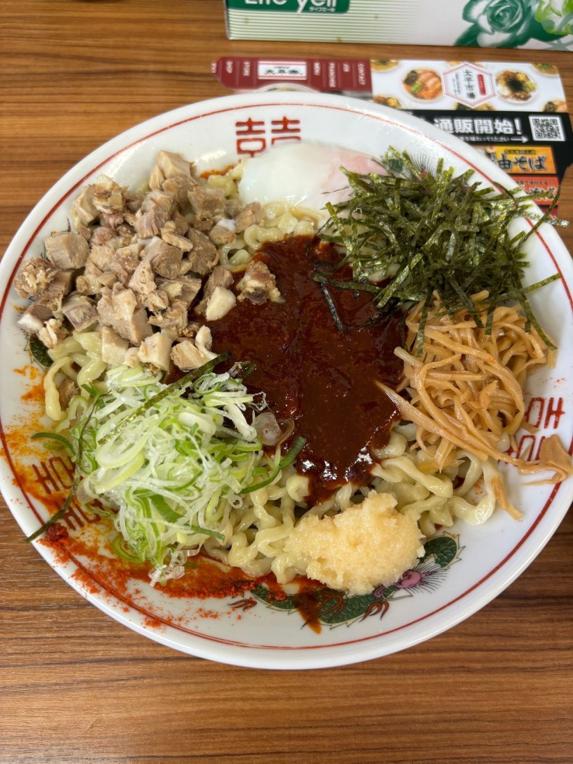 太平楽 バリ辛油そば 3辛 4.29KM - 中華そば太平楽富田店:宮城県 | 辛メーター