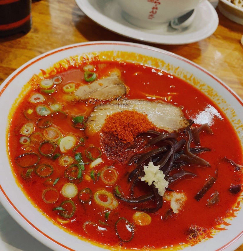 赤辛ラーメン(激辛) 2.00KM - 博多乃風らーめん大郷:高知県 | 辛